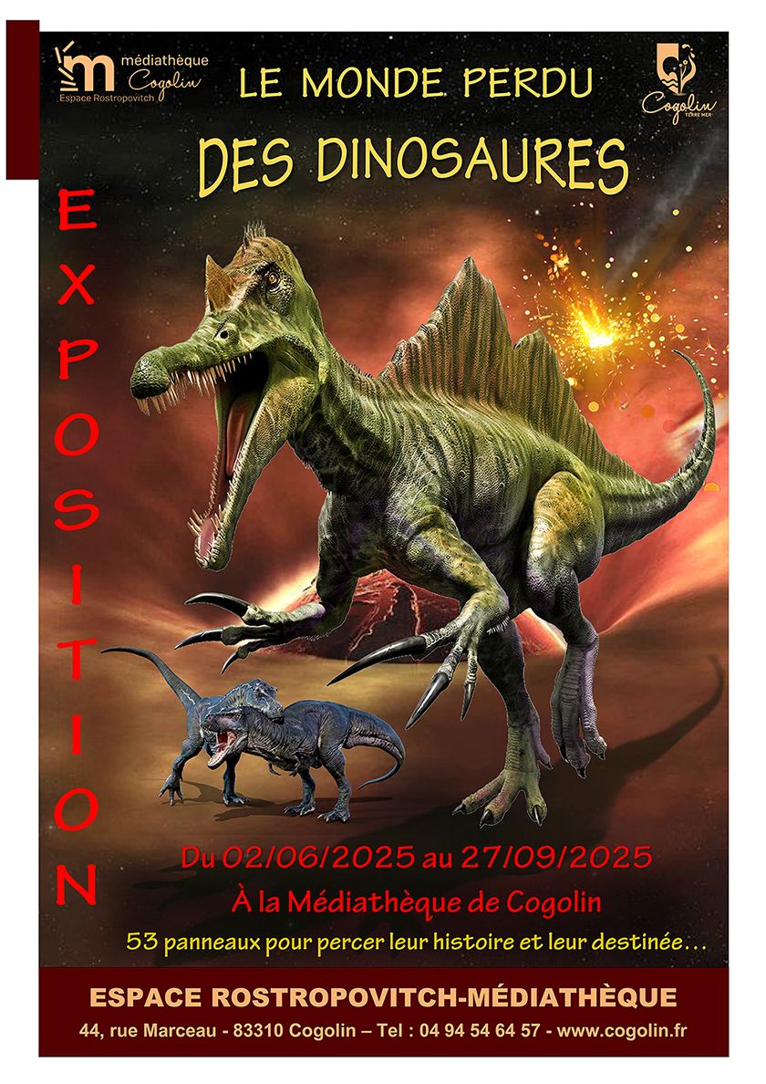 1 AFFICHE expo Dinosaures pour site Orphee
