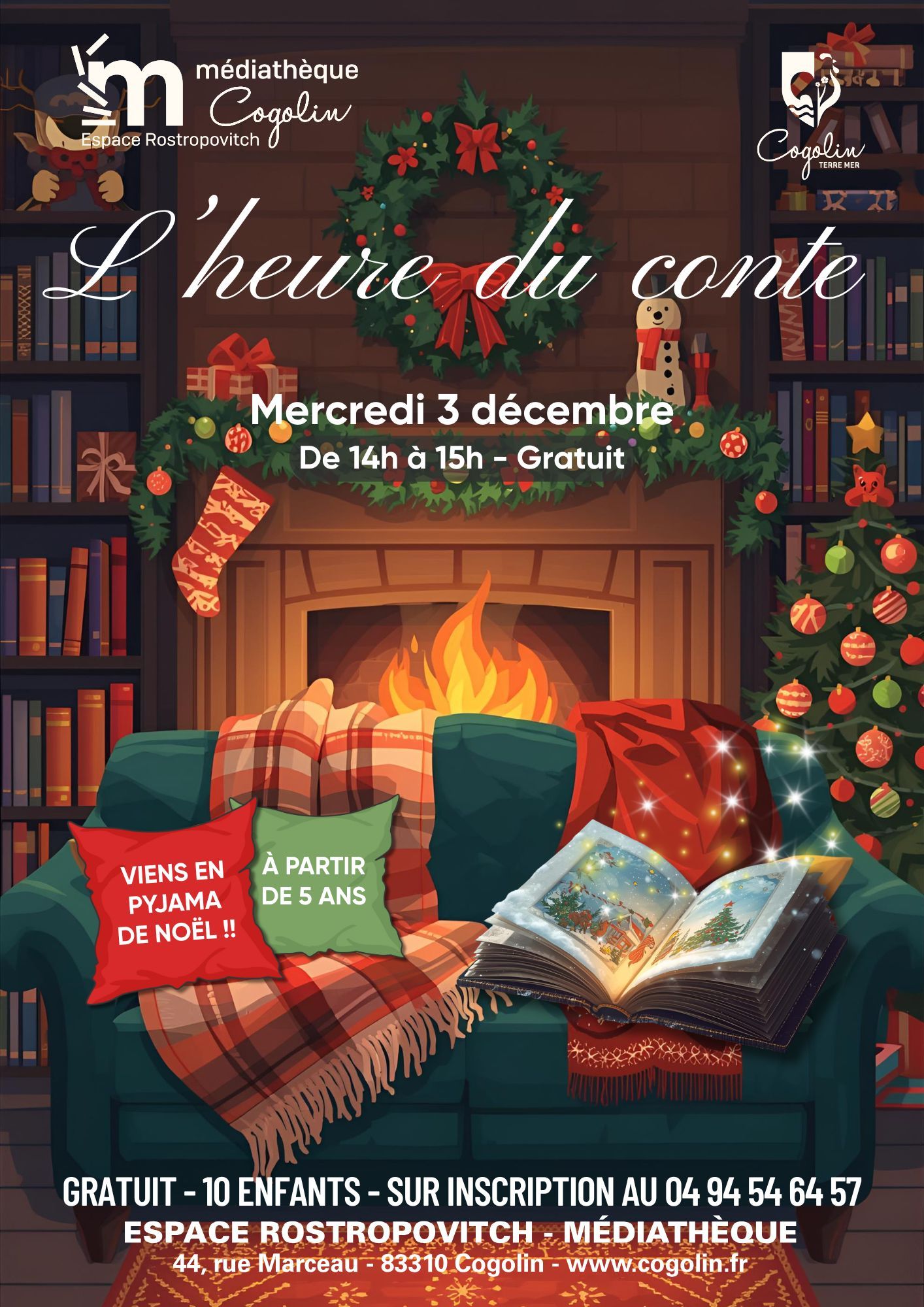 LHeure du conte Noel