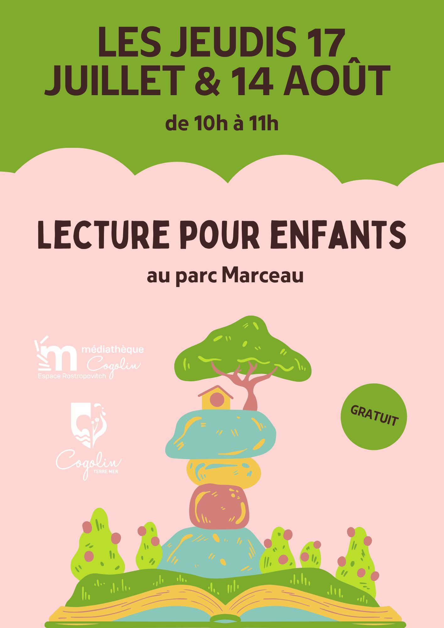 Lecture en plein air