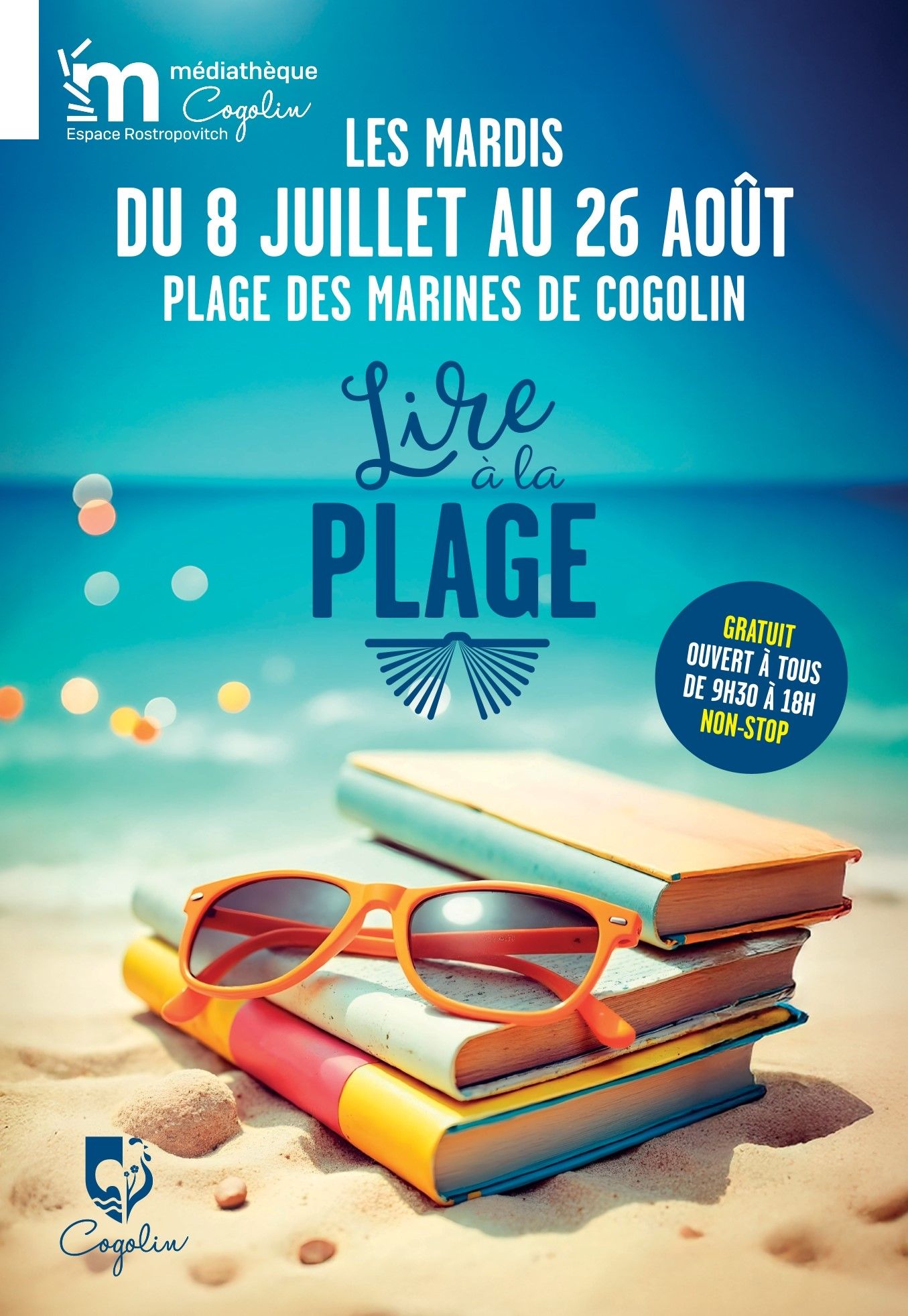 Lire a la plage