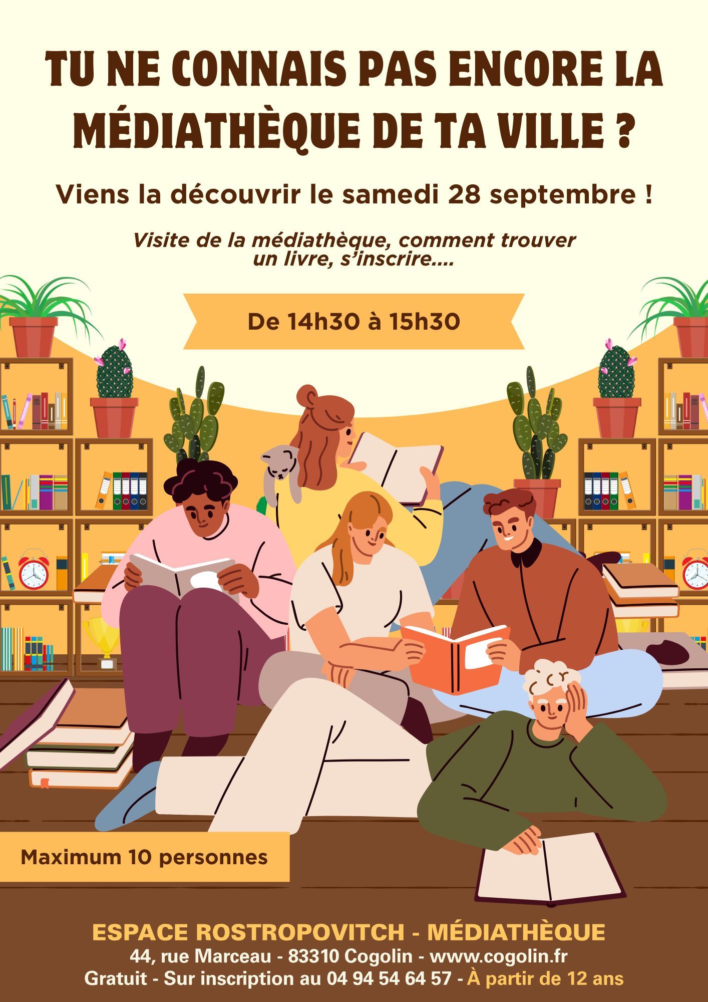 Visite mediatheque 28 sept2