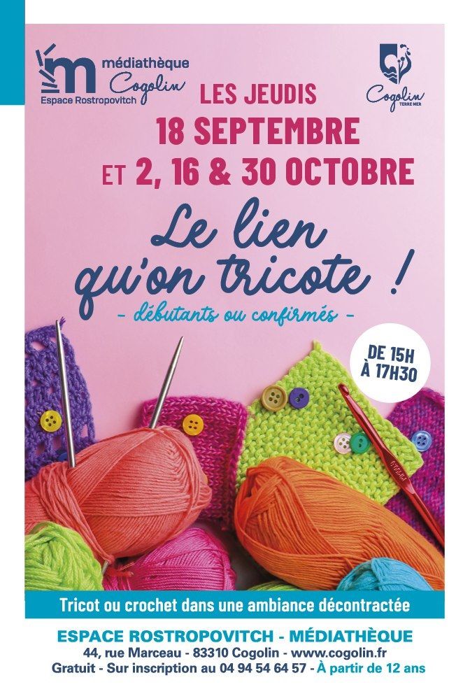 atelier tricot sept oct